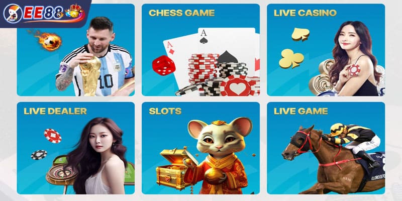 Những sản phẩm giải trí casino tiêu biểu